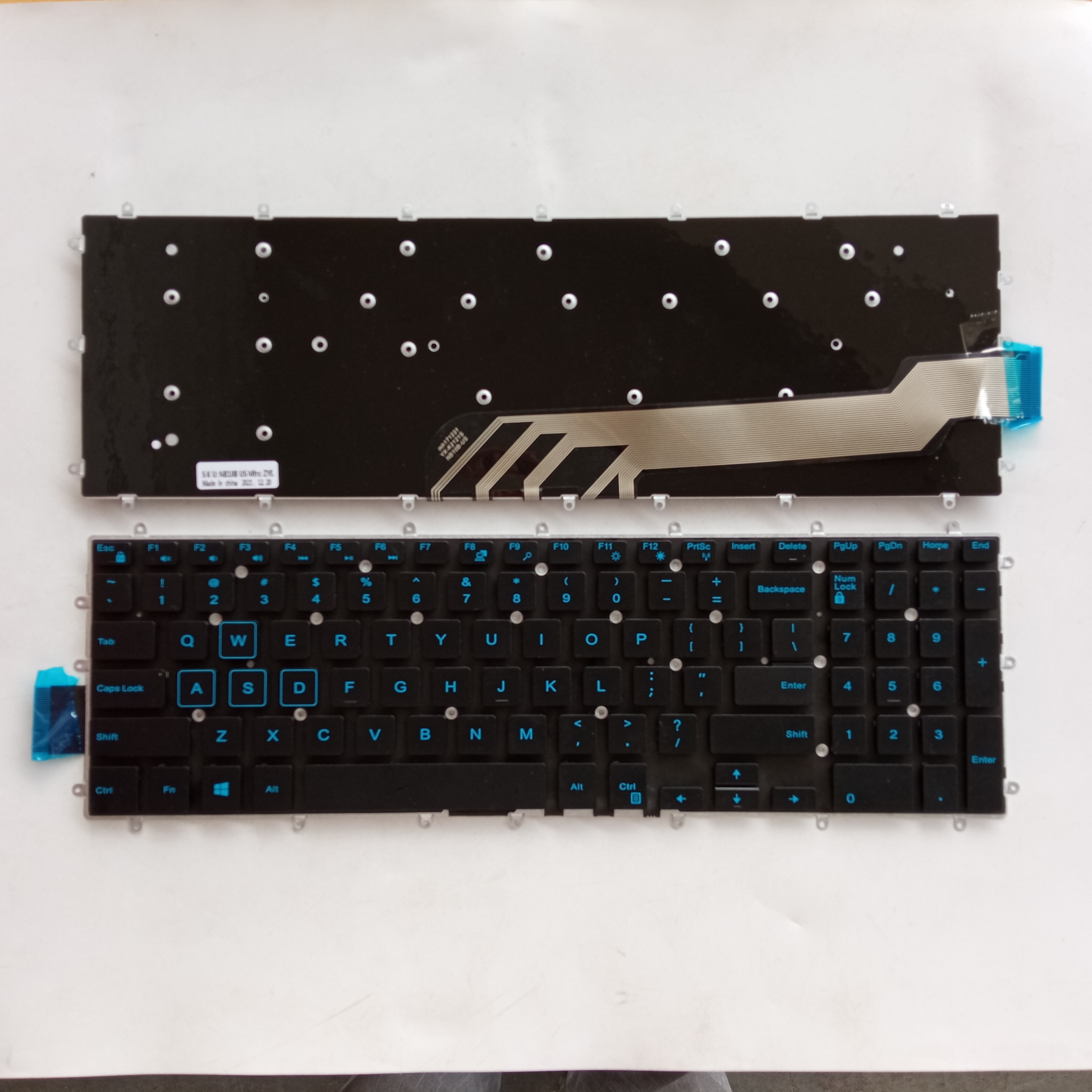 Picture of New Replacement Laptop Keyboard For DELL 7566 BLACK (OEM) US Layout